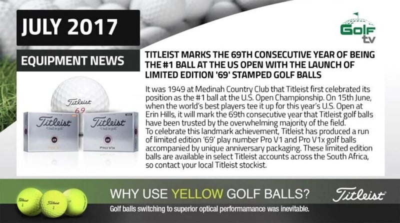 Golf TV introduces new Golf Equipment Segment