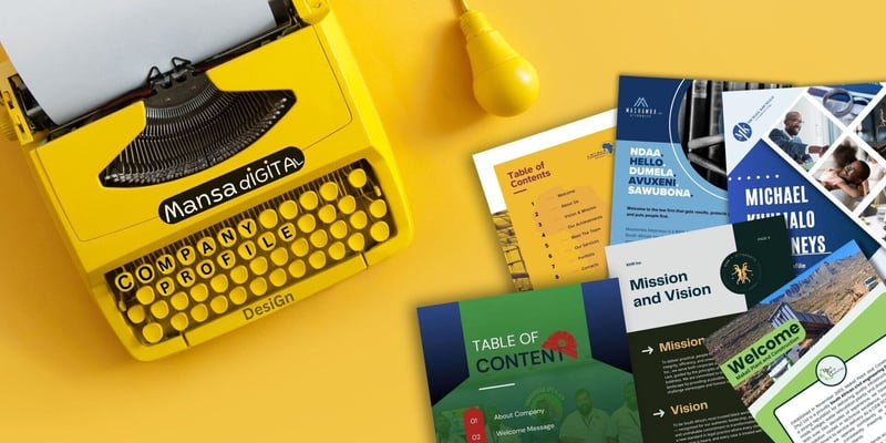 How Much Is a Company Profile Design in South Africa?