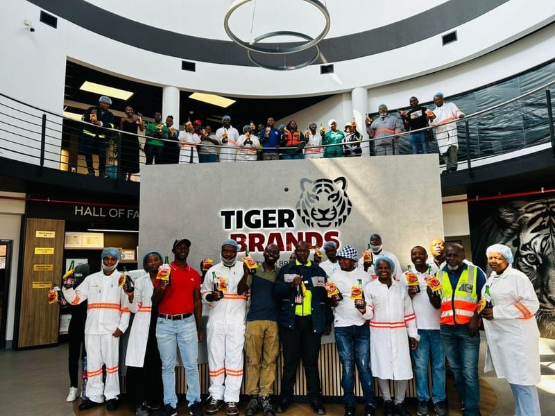 Tiger Brands diverts 60 tonnes of waste from landfill across three sites for three consecutive months